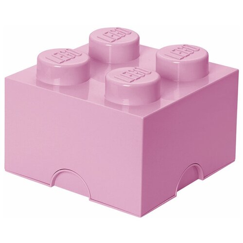 фото Ящик для хранения 4 нежно-розовый, lego