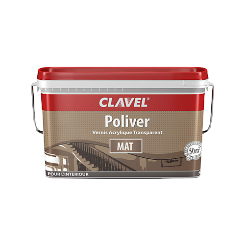 Clavel Poliver Mat бесцветный, матовая, 5 кг