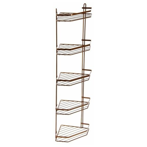 Полка угловая 5-ти ярусная Modern 202887 см цвет бронза 1846₽