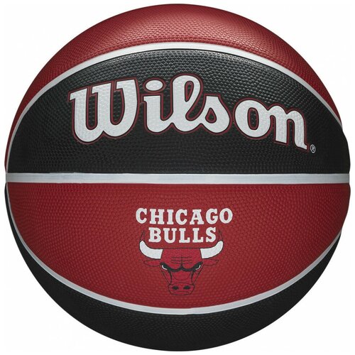 мяч баскетбольный wilson nba team tribute chicago bulls wtb1300xbchi размер 7 Мяч баскетбольный WILSON NBA Team Tribute Chicago Bulls WTB1300XBCHI, р.7