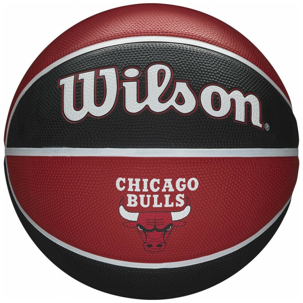Мяч баскетбольный WILSON NBA Team Tribute Chicago Bulls, р.7