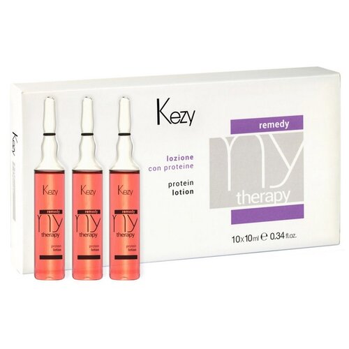 KEZY Mytherapy Protein Lotion Лосьон для волос протеиновый, 1000 г, 10 мл, 10 шт., ампулы