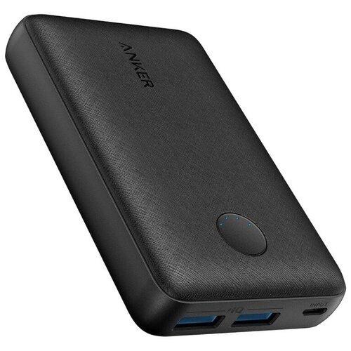 фото Внешний аккумулятор anker powercore select 10000 мач dual 12w usb-port чёрный (a1223)