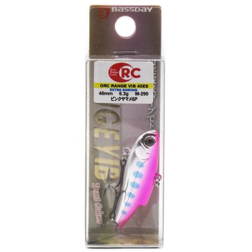 фото Воблер bassday orc range vib 45es m-290 pink yamame bp