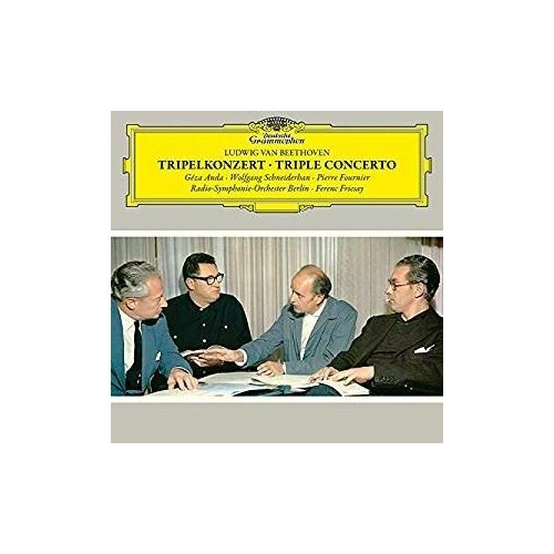 Виниловые пластинки, Deutsche Grammophon, GEZA ANDA / WOLFGANG SCHNEIDERHAN / PIERRE FOURNIER - Beethoven: Triple Concerto (LP)
