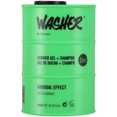 Гель-шампунь для душа Laiseven Washer Gooooal Effect, 600 мл