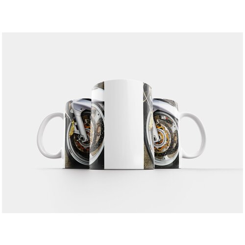 фото Кружка "мотоцикл, переднее колесо, велосипед" 320 мл lotsprints