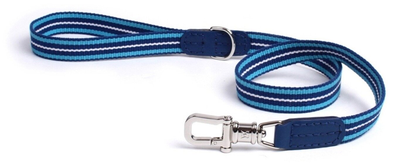 Поводок для собак Waifs&Strays Albion из тканой ленты, синий, размер L