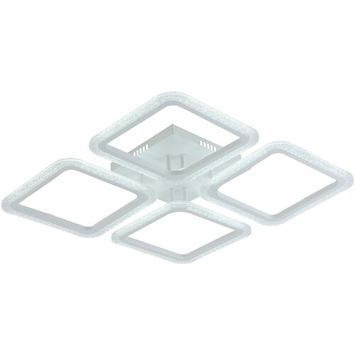 Люстра светодиодная LI8428/4+1D 134W белая диммируемая с пультом/Управление с телефона