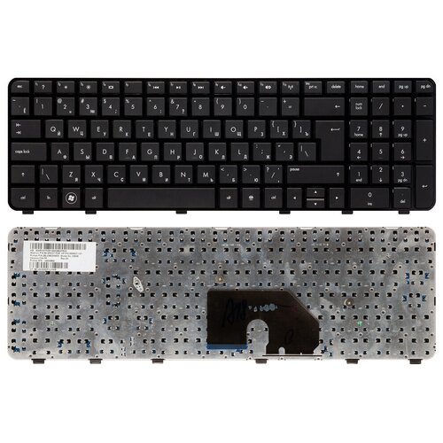 Клавиатура для ноутбука HP Pavilion DV6-6000 черная 1450₽