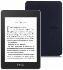 Электронная книга Amazon Kindle Paperwhite 2018 8Gb Plum + Чехол UltraSlim синий