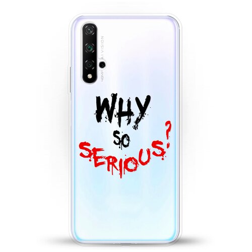 фото Силиконовый чехол why на huawei nova 5t andy & paul