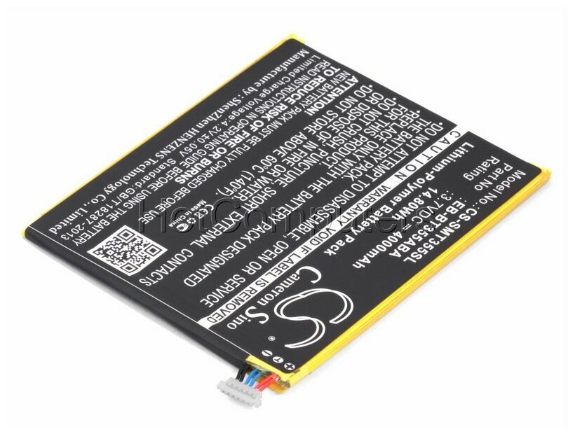 Аккумулятор CameronSino CS-SMT355SL для планшета Samsung Galaxy Tab A 8.0 SM-T350 (EB-BT355ABE) 4000mAh