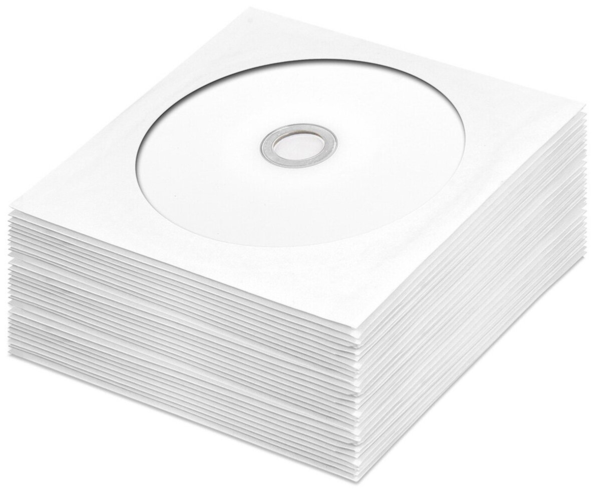 Диск CD-R 700Mb 52x Printable CMC в бумажном конверте с окном