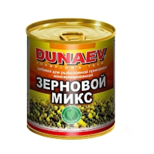 фото Добавка для прикормки металлобанка 320 мл "дунаев зерновой микс" (dnf010) dunaev