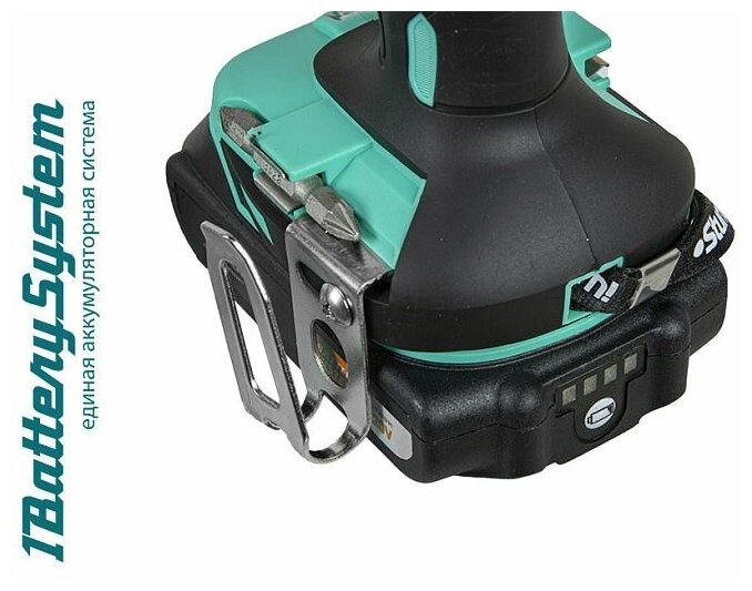 Шуруповерт аккумуляторный STURM CD3618 + подарок бита WirlPower PH2, 50мм - фотография № 6