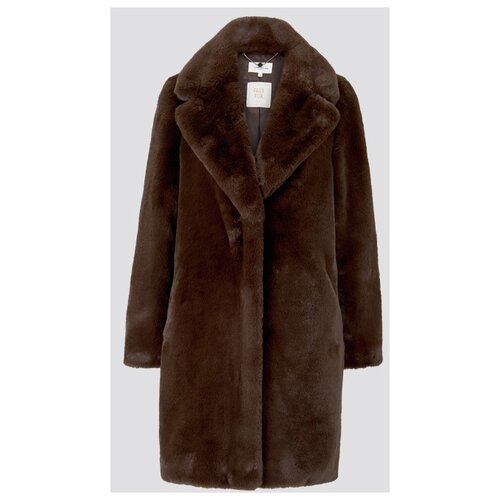 Пальто Tom Tailor, размер S, коричневый зимнее пальто tom tailor бордо