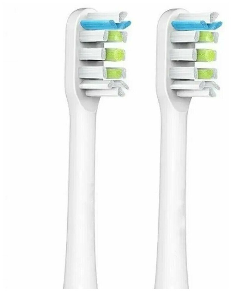 Насадка для зубной щетки Soocas Sonic Electric Toothbrush 2шт, Белый, BH01-P, D3/X1/X3/X3U/X5/V1/X3 PRO - фотография № 17