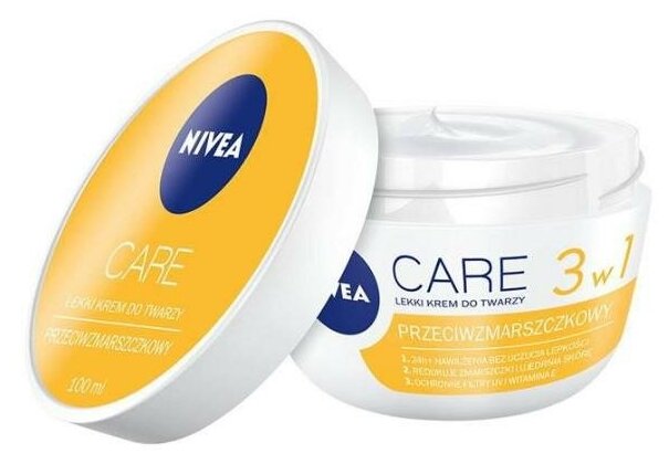 Крем для лица Nivea Care Антивозрастной 100мл Beiersdorf - фото №14