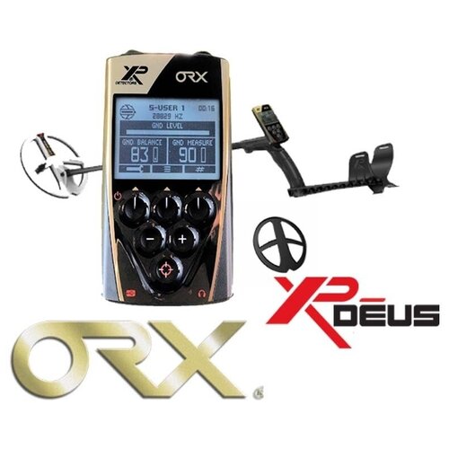 Металлоискатель XP Metal Detectors ORX (катушка HF 22 см, блок, без наушников) черный