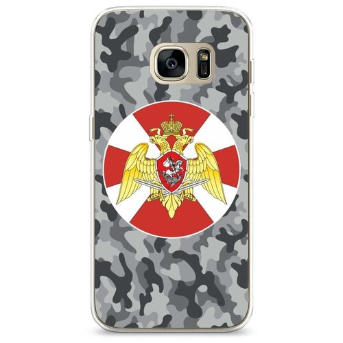 фото Силиконовый чехол "росгвардия серый камуфляж" на samsung galaxy s7 edge / самсунг галакси с 7 эдж case place