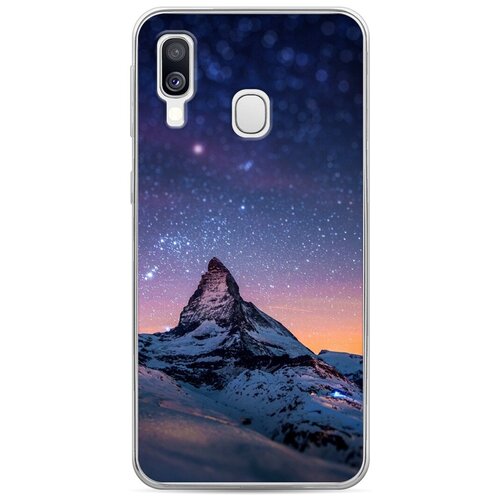 фото Силиконовый чехол ночные пейзажи 5 на samsung galaxy a40 / самсунг галакси а40 case place