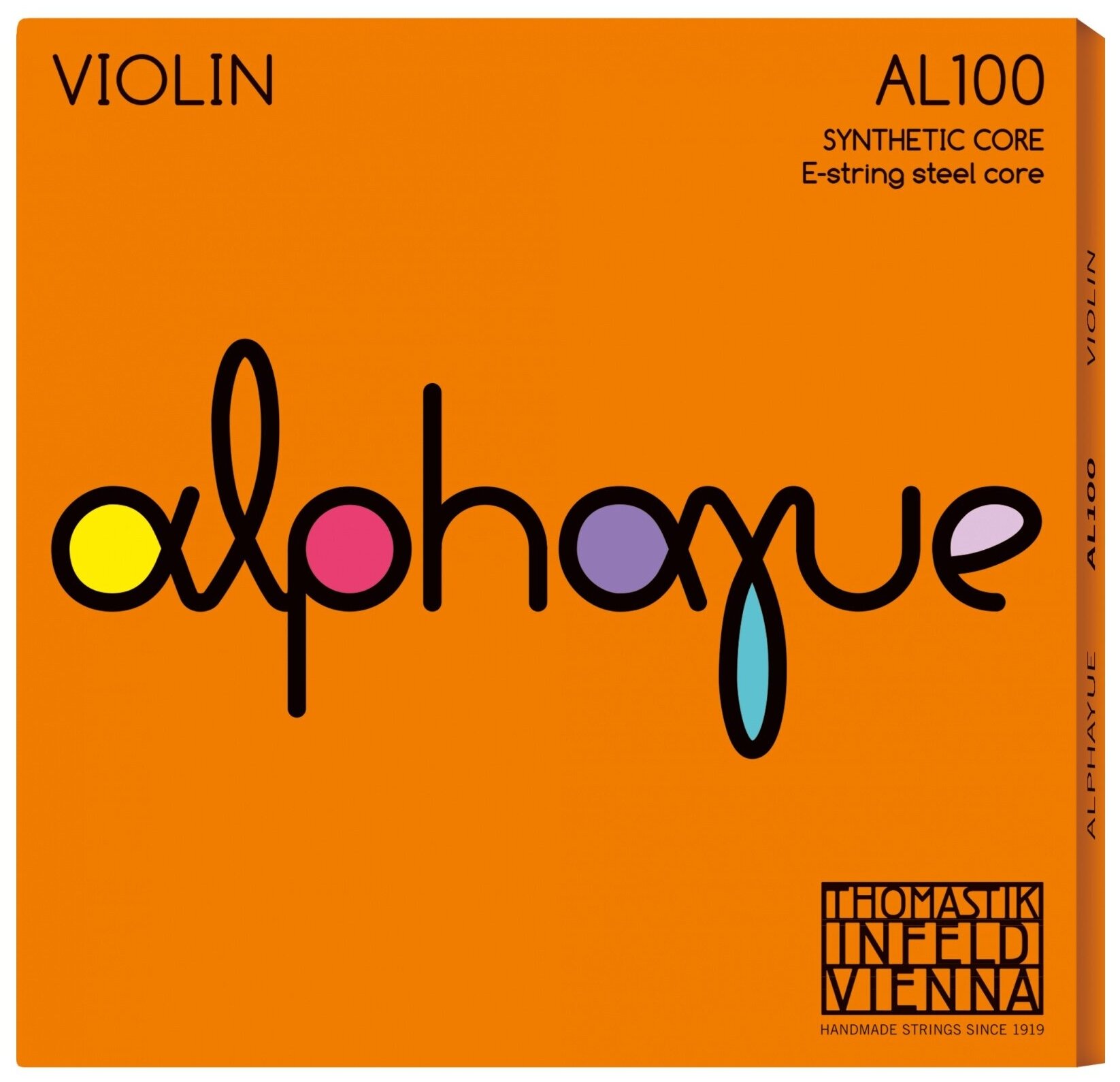 Thomastik AL100-3/4 Alphayue Комплект струн для скрипки размером 3/4, среднее натяжение