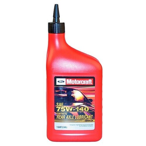 MOTORCRAFT SYNTHETIC REAR AXLE LUBRICANT SAE 75W-140 API GL-5 0.946 Л. (12)