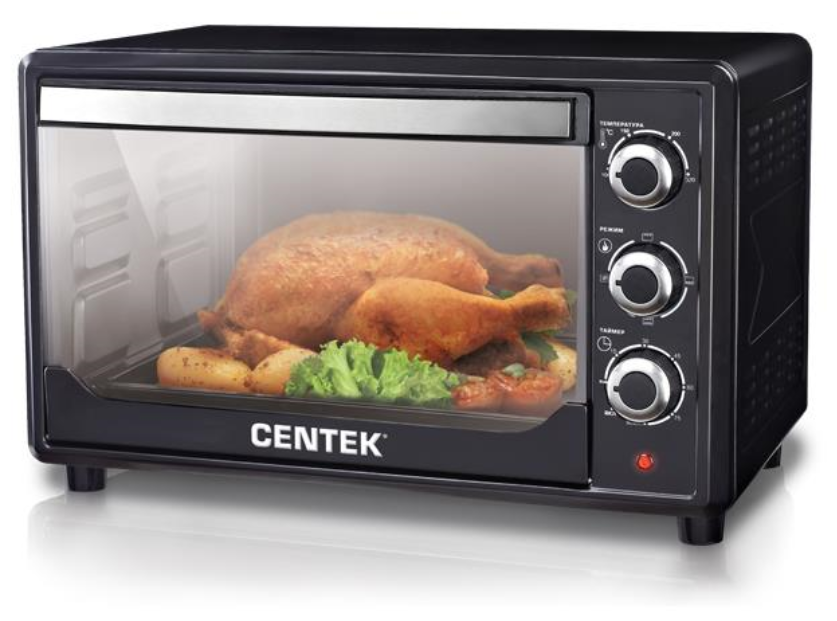 Мини-печь CENTEK CT-1530-36 Grill, black - фото №3