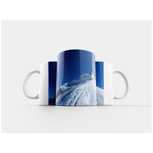 фото Кружка "пешие прогулки, зима, гора" 320 мл lotsprints