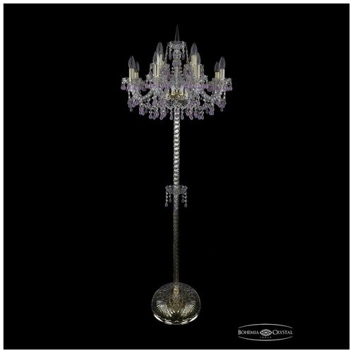 Торшер Bohemia IVELE Crystal 1410T2/8+4/195-165 G V7010 1410