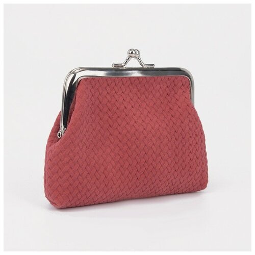 фото Кошелёк на фермуаре, цвет красный noname