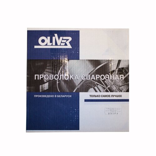 Сварочная проволока / Ом / 0,8 мм, Св-08Г2С ГОСТ 2246, кассета D-200 (5 кг) / Oliver