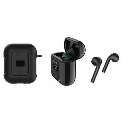 Наушники Hoco S11 беспроводные вкладыши BT 50 35-400 мАч микрофон индикатор черные 574900₽