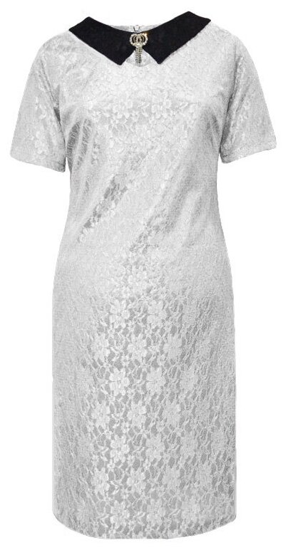 Платье MILA, вечернее, полуприлегающее, макси, размер 40, белый