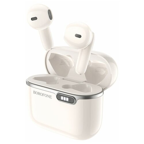 Наушники внутриканальные Borofone BW12 Leisure пластик микрофон bluetooth 51 цвет белый 138700₽