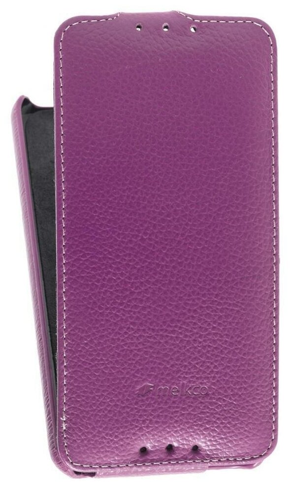 Кожаный чехол для HTC Desire 610 Melkco Premium Leather Case - Jacka Type (Purple LC)