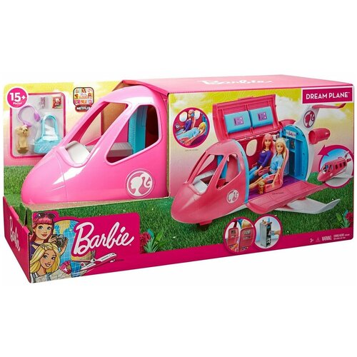 фото Mattel игровой набор mattel barbie gdg76 барби самолет мечты