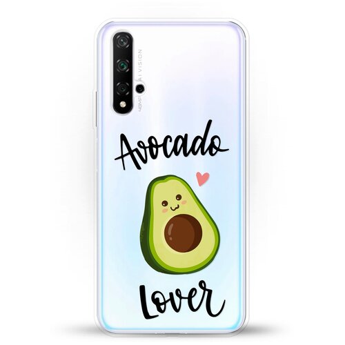 фото Силиконовый чехол любитель авокадо на honor 20 andy & paul