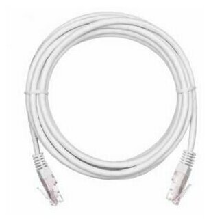 Коммутационный шнур NETLAN EC-PC4UD55B-BC-PVC-015-WT-10 U/UTP 4 пары, Кат.5е (Класс D), 100МГц, 2хRJ45/8P8C, T568B, многож, белый, 1,5м, уп-ка 10шт.