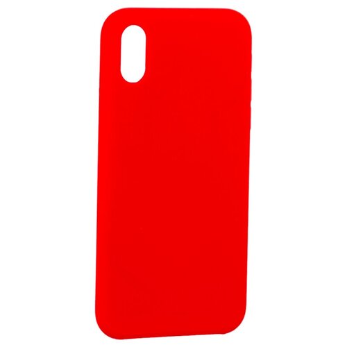 фото Чехол для iphone xs/ x (5.8") силиконовый mitrifon product red красный №14