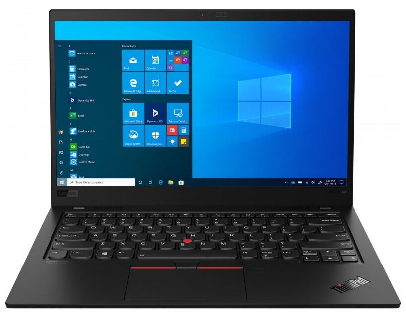 Ноутбук Lenovo ThinkPad X1 Carbon Gen 10 21CB005URT Intel Core i7 1255U, 1.7 GHz - 4.7 GHz, 16384 Mb, 14" WUXGA 1920x1200, 512 Gb SSD, DVD нет, Intel Iris Xe Graphics, Windows 11 Professional, черный, 1.12 кг, 21CB005URT