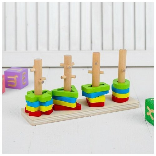 Пирамидка логическая Ключики 1513₽