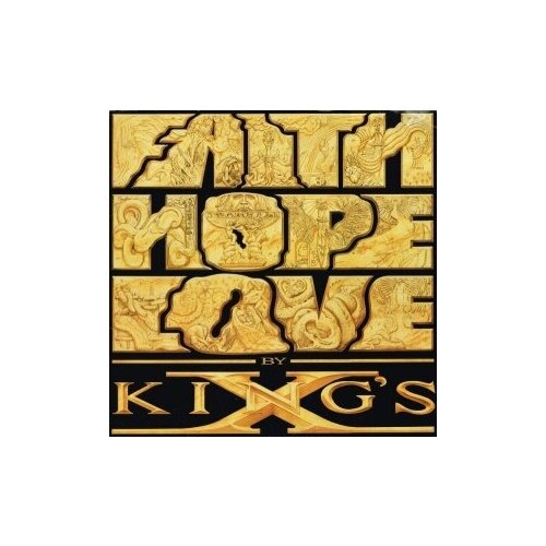 Старый винил, Atlantic, KING'S X - Faith Hope Love (LP, Used) старый винил atlantic genesis abacab lp used