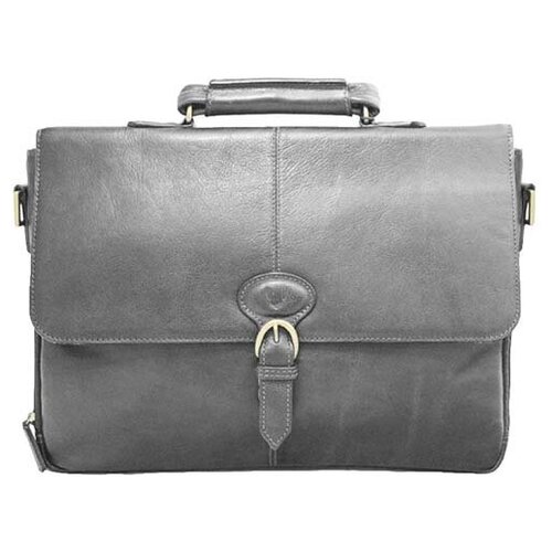 Портфель черный Hidesign PARKER-01 BLACK