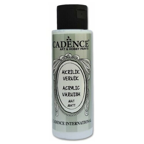 Акриловый матовый лак Cadence Water Based Acrylic Varnish 70 ml, Matt