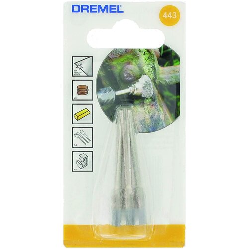 Набор насадок Dremel 443 щётка из углеродистой стали dremel 3 2х48мм 26150443ja