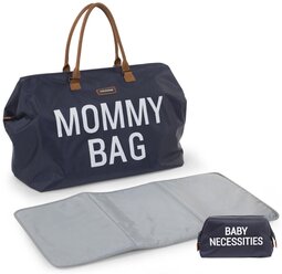 Сумка для мамы и малыша с пеленальным ковриком Mommy bag Navy