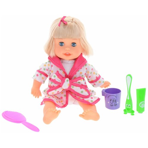 фото Кукла затейники интерактивная моя радость, блондинка в халате