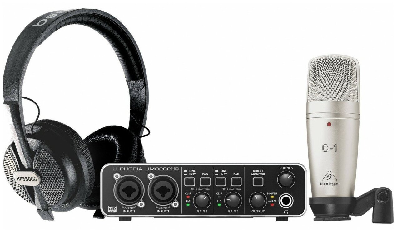 Behringer Studio Pro набор для звукозаписи